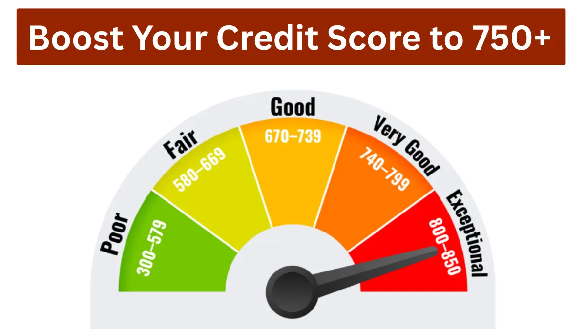 Boost Your Credit Score to 750+ in Just 6 Months – Follow These Proven Tips