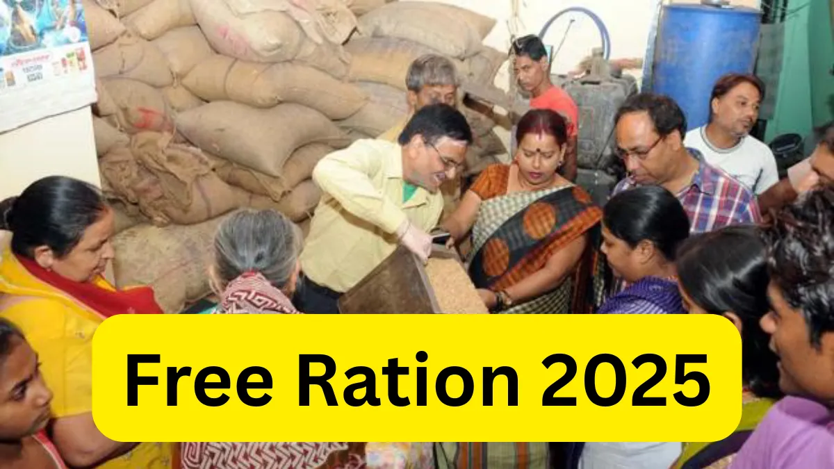 Free Ration 2025: UP Families to Get Sugar & Maize Too – Check New Dates