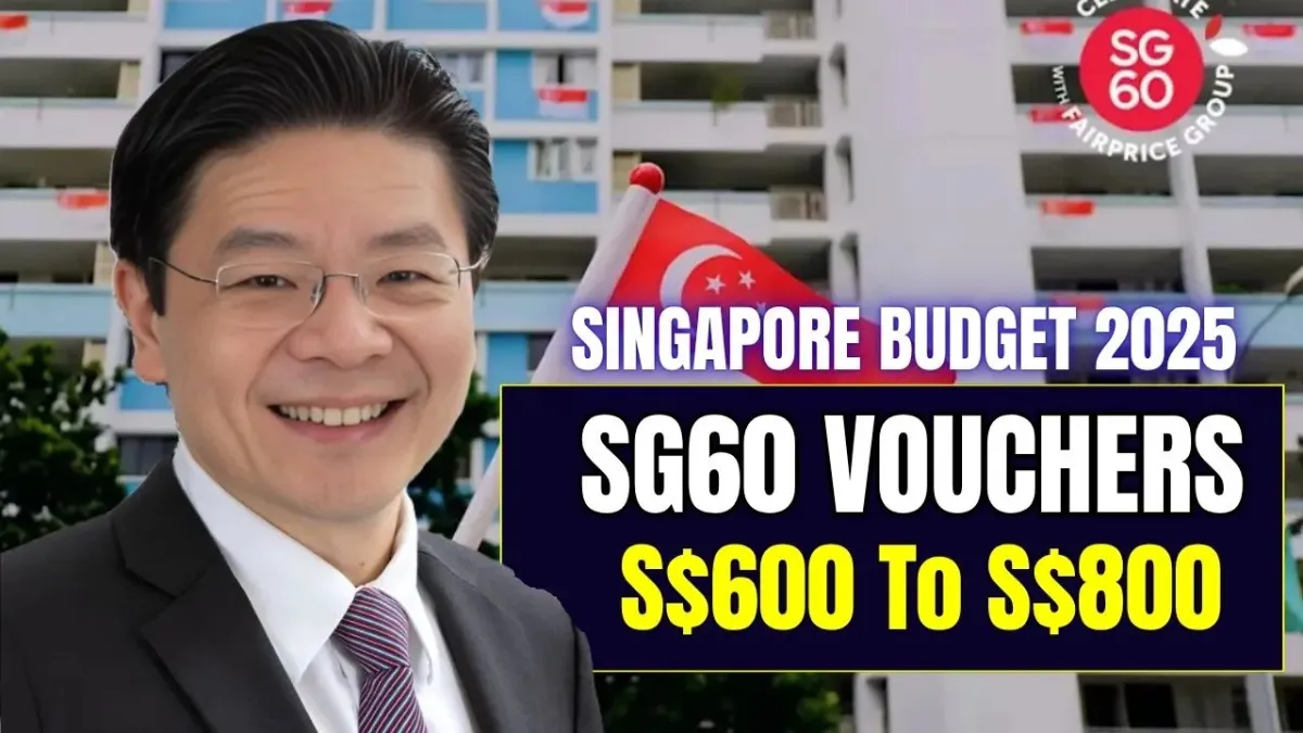 SG60 Vouchers 2025 Announced: Singaporeans to Get S$600 for Adults and S$800 for Seniors