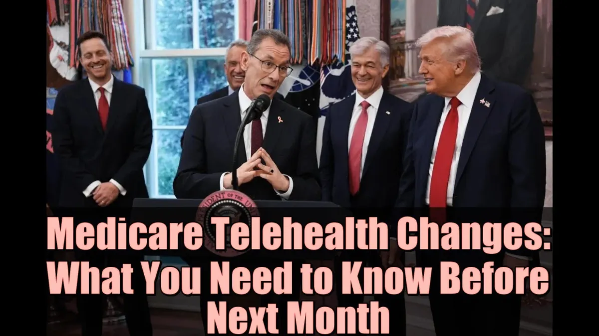 Medicare’s New Telehealth Shake-Up: What the End of At-Home Coverage Really Means for Seniors in 2025